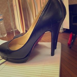 Gently used Christian Louboutin heels.